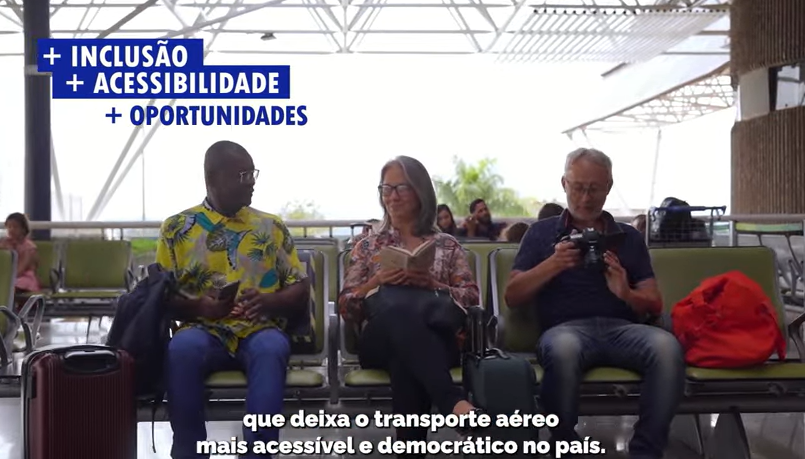 Passagens aéreas que cabem no bolso do aposentado: Programa Voa Brasil promove inclusão social