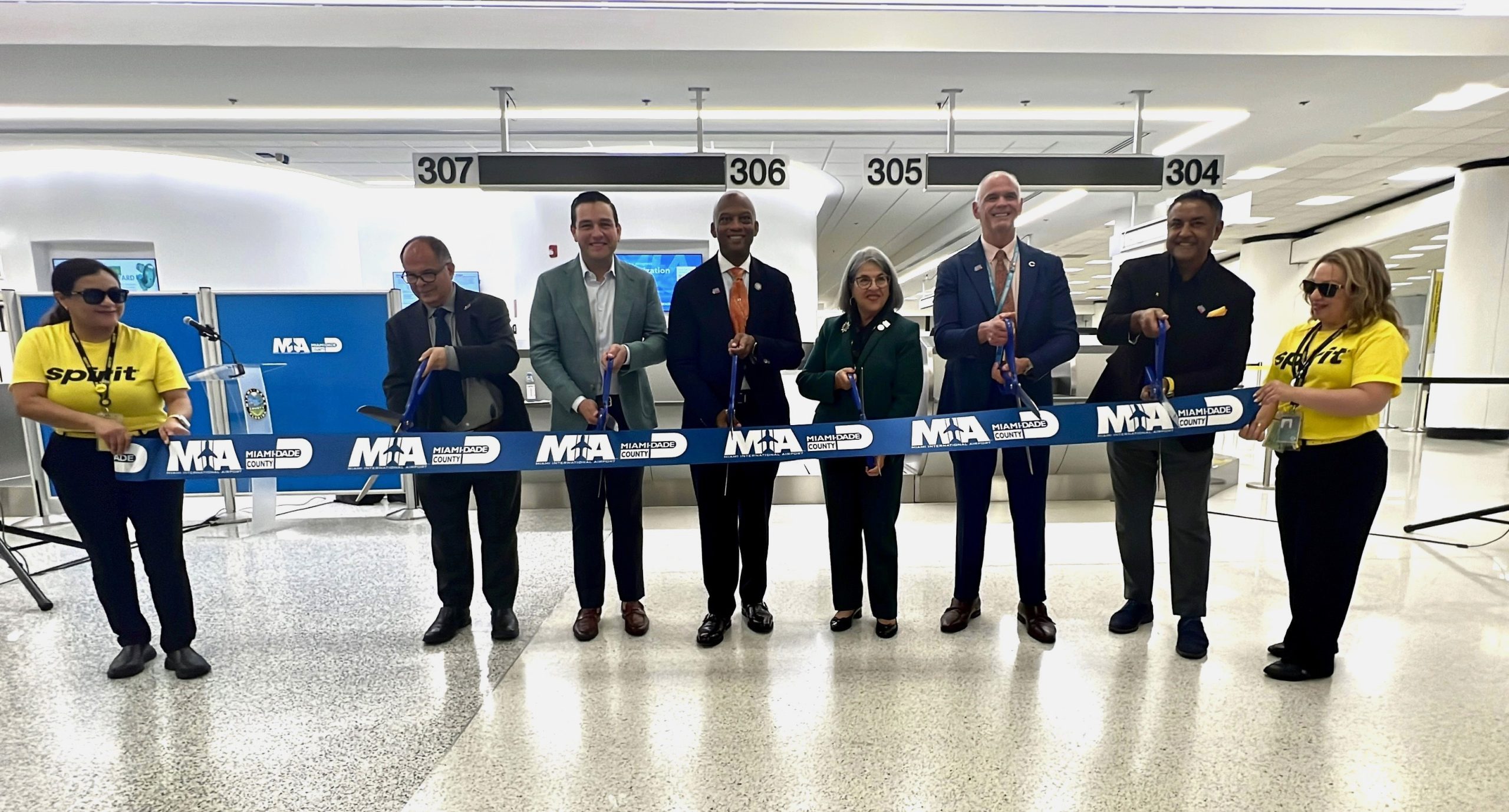 OEC entrega primeira fase de obra no   Aeroporto Internacional de Miami