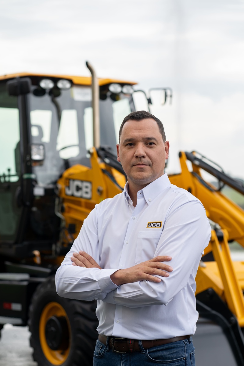 JCB anuncia novo Diretor de Vendas e Marketing para a América Latina