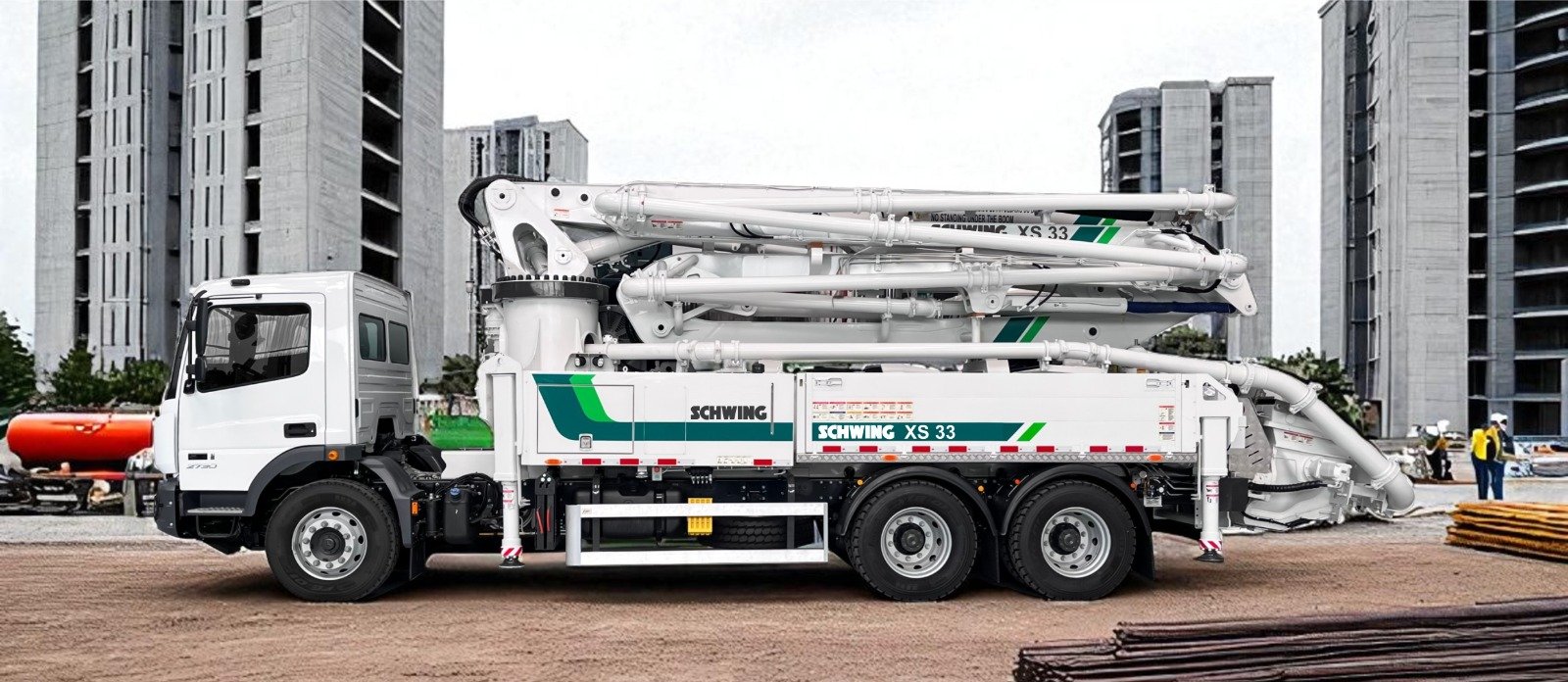 Destaques da Concrete Show: Schwing Stetter lançou dois  novos equipamentos para atender mercado crescente da construçao civil