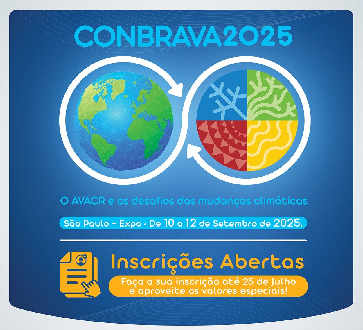 CONBRAVA 2025 debate mudanças climáticas e os caminhos dos setores da climatização e da refrigeração para enfrentar os desafios globais