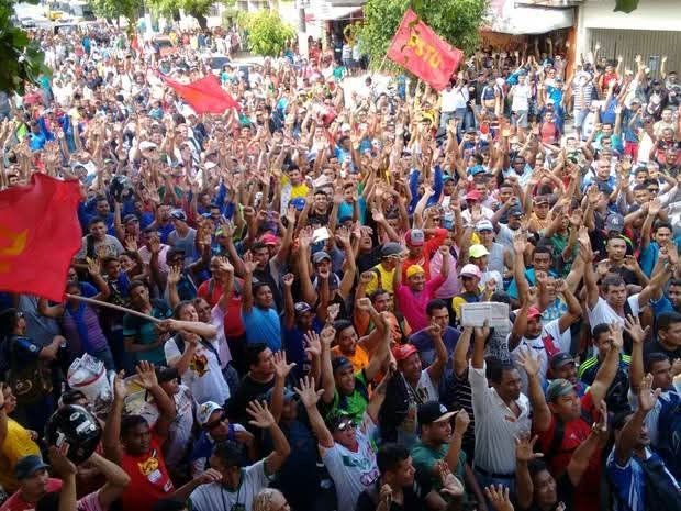 Clima quente nas obras da COP30: Trabalhadores da Construção cruzam os braços em protestos contra péssimas condiçoes de trabalho, melhores condiçoes salariais, promoção para mulheres no setor e Participação nos Lucros e Resultados (PLR)